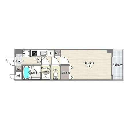 ロイビル国分寺の物件間取画像